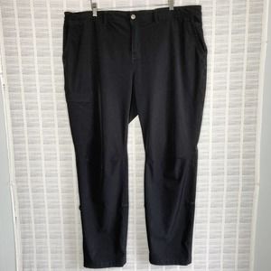Rei Black Regular Fit Cargo Pants
